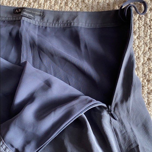 NWOT Armani Exchange silk skirt - Picture 8 of 9